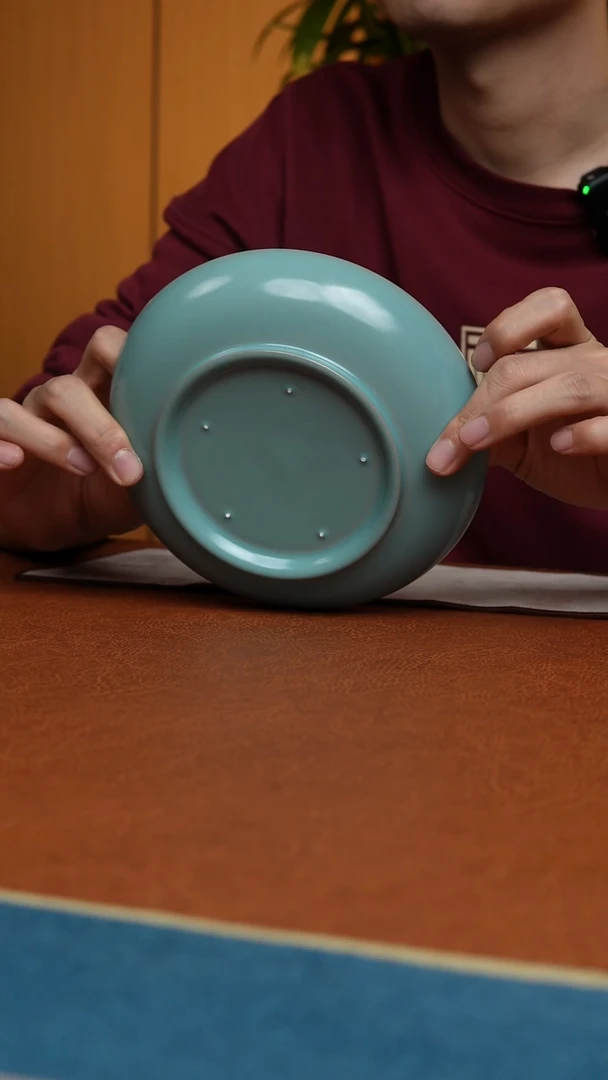 【闪购商品】杯汝州原产地原矿釉仿古盘子