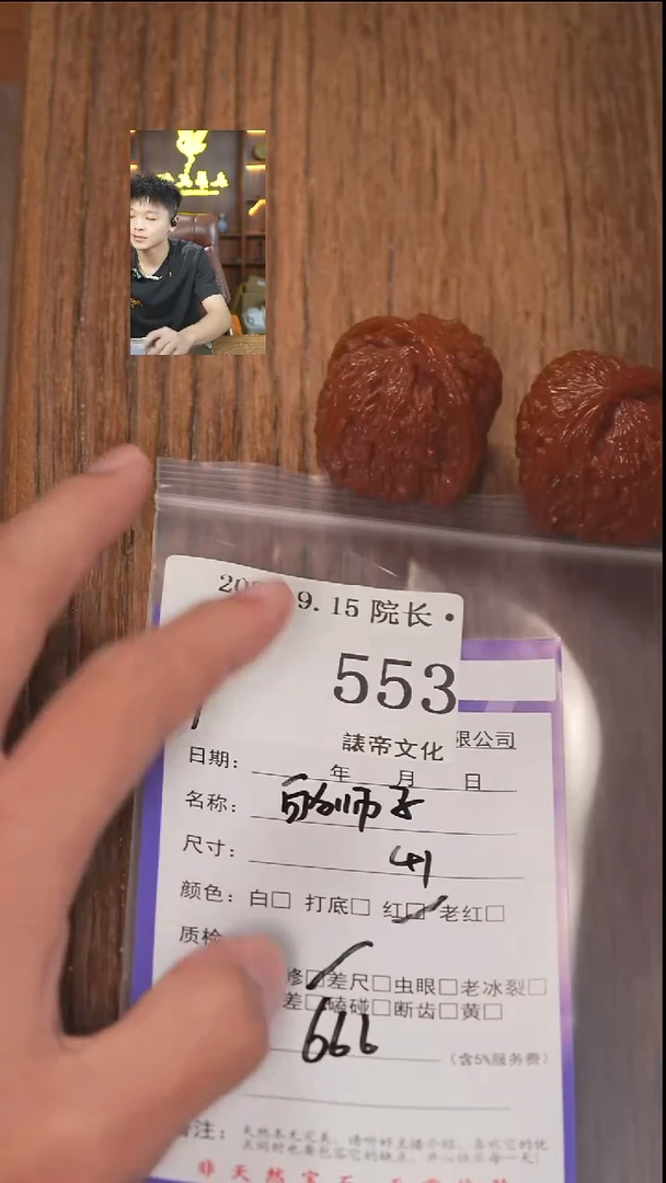 把件文玩核桃Z?諘帝文化553白狮子