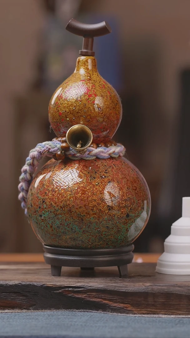 1555号精品大漆葫芦防腐防渗装水茶酒