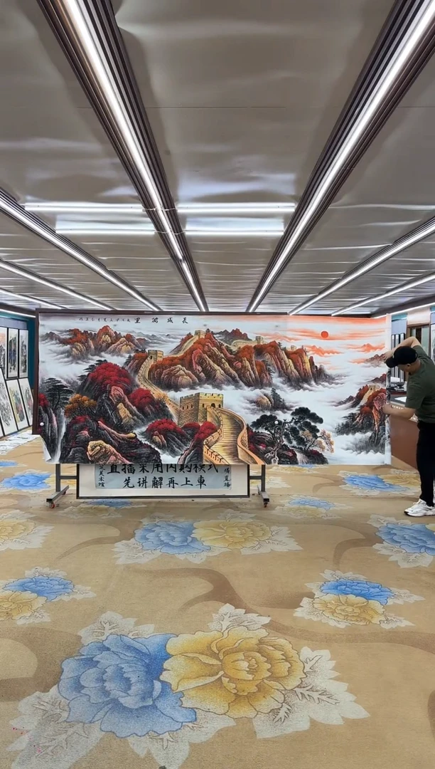国画M王红兵-大丈二-山水国画