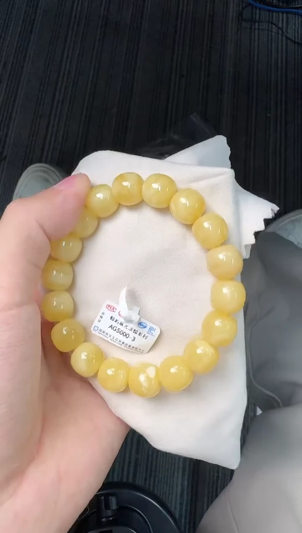 未镶嵌琥珀手串蜜蜡手串