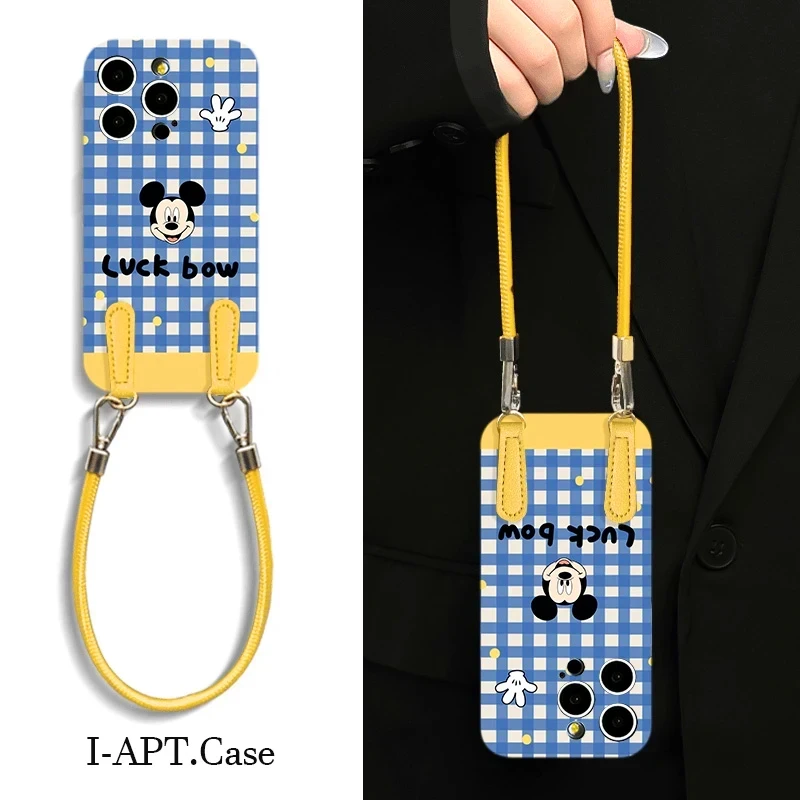 蓝格米奇头像适用iphone16菲林硬苹果13手机壳华为vivo小米15oppo