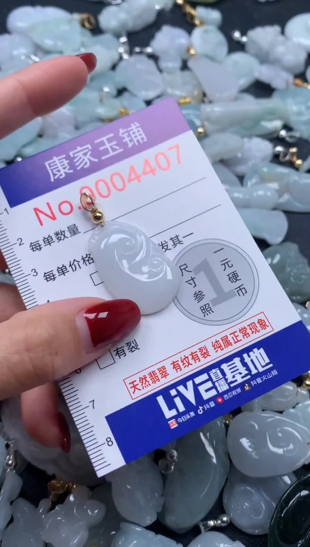 颈饰未镶嵌翡翠4407