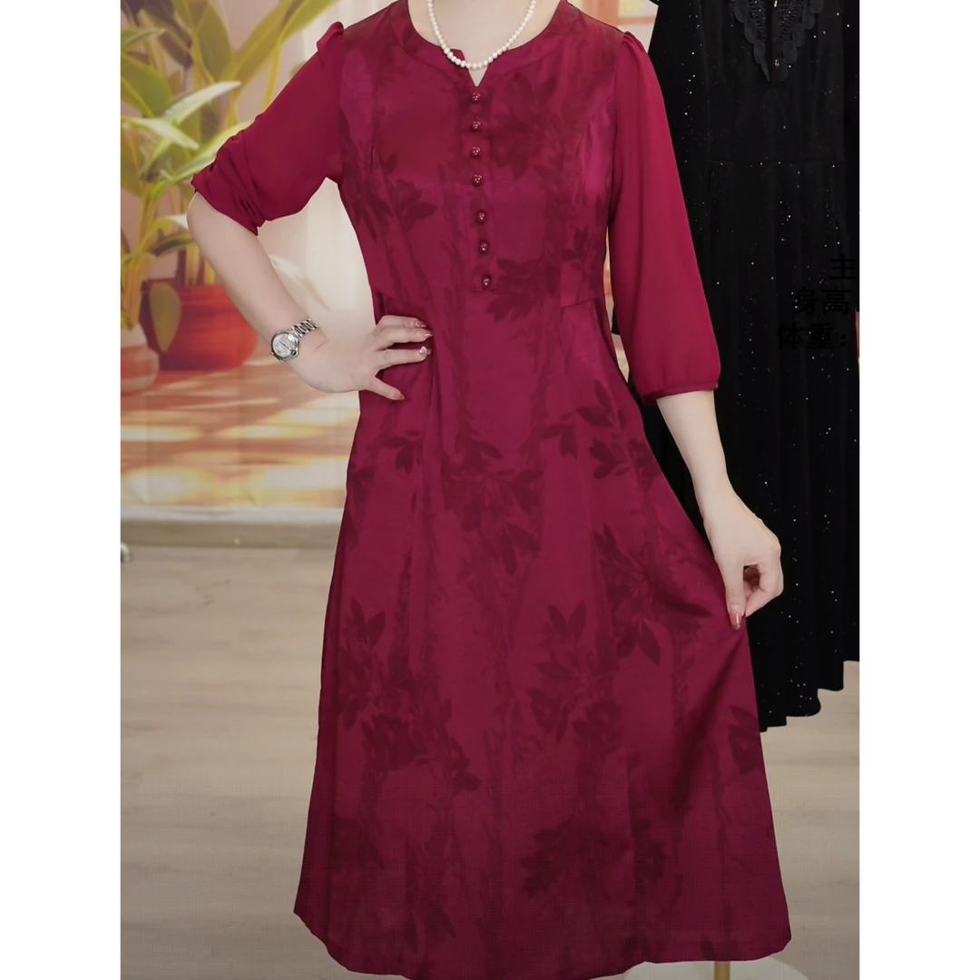 X0537 夏季气质女显瘦收腰时尚减龄遮肉国风修身旗袍