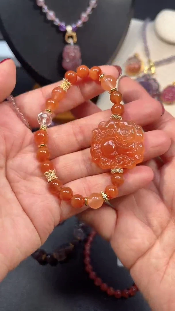 【闪购商品】水晶颈饰未镶嵌【百晶灵儿】天然定制款