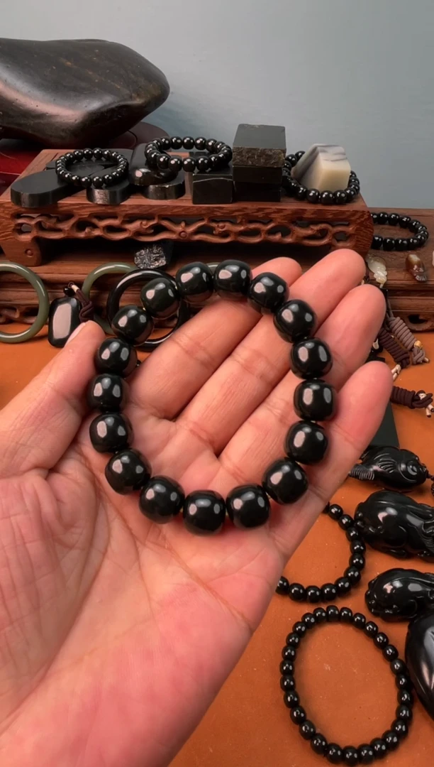 手链未镶嵌和田玉好*参塔青卡13