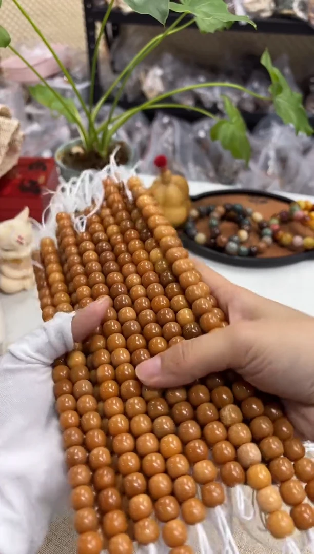 菩提根/象牙果手串10.8三高麻子（718）