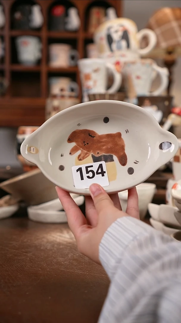 可爱川谷原创陶瓷7.22直播福利微瑕随机154