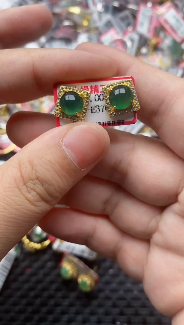 【闪购商品】翡翠戒指银S925镶嵌44444---2