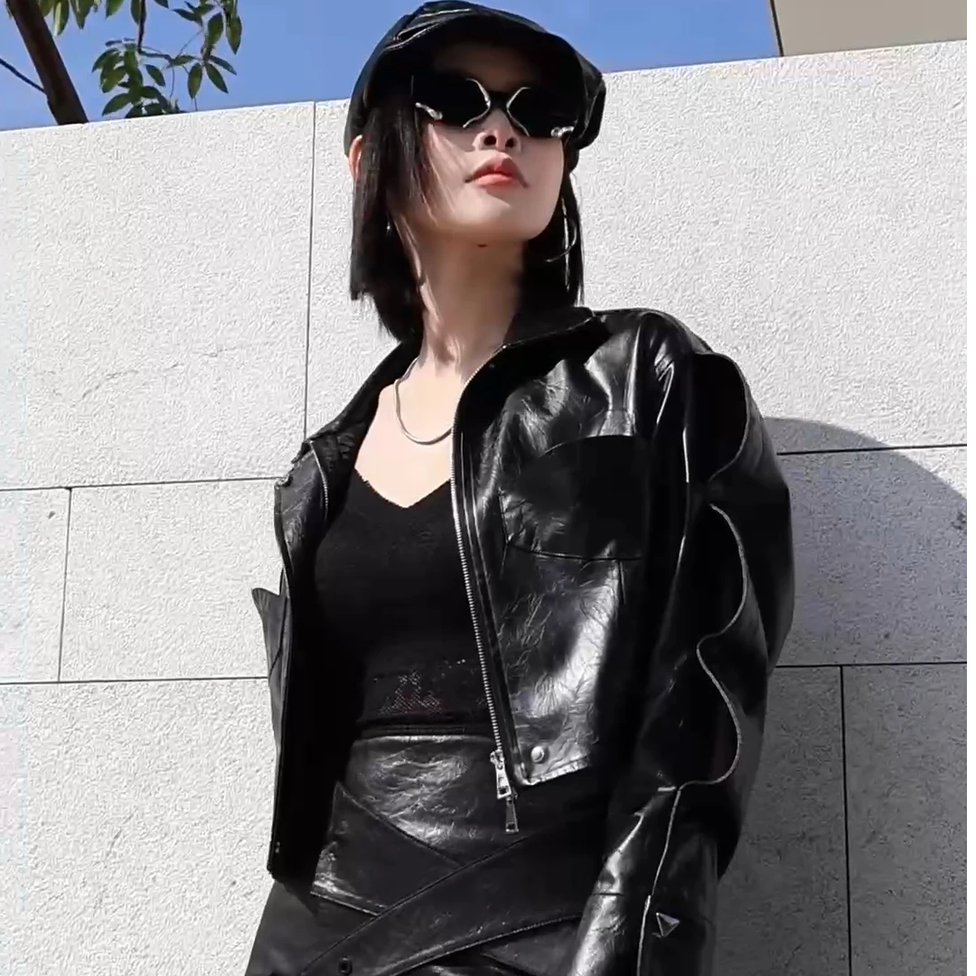 25-春街头时尚皮外套