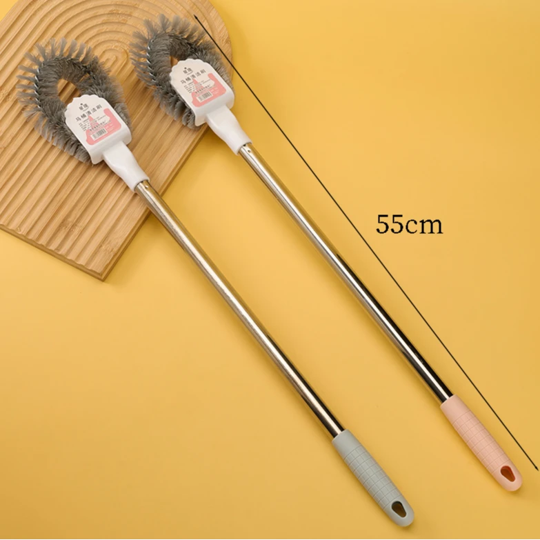 卷毛卫生刷浴室刷地漏刷马桶刷硬毛强力去污便携方便抑菌刷毛