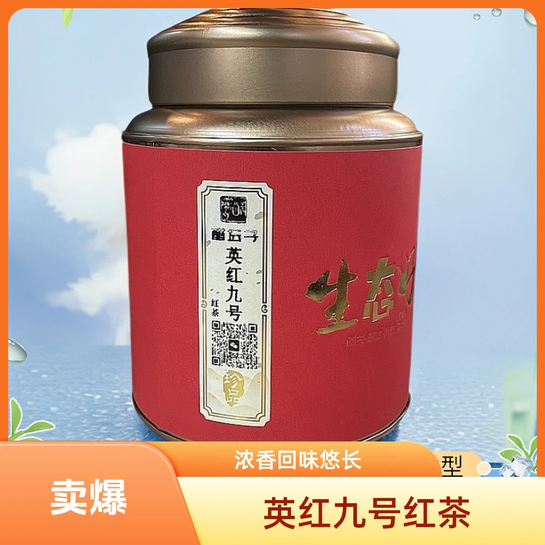 英红九号红茶英德红茶广东特产一级浓香