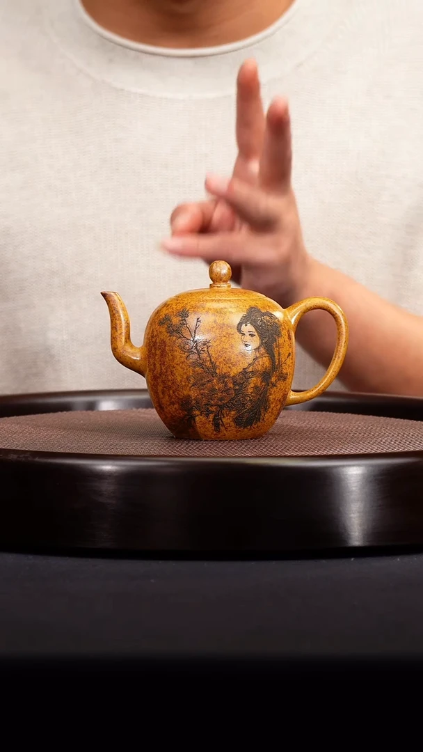 茶壶紫砂宜兴紫砂原矿壶