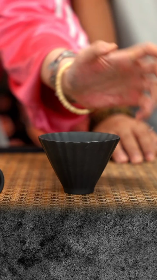 紫砂 宜兴紫砂 ZY 云雾天青 杯