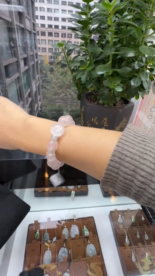 未镶嵌手串水晶手串