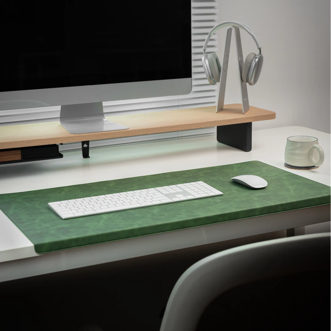 折边护肘桌垫超大号鼠标垫办公室电脑键盘桌面垫子学生写字桌搭