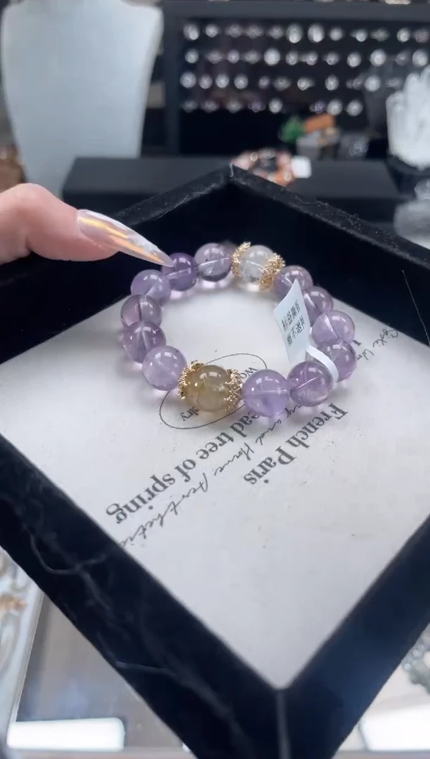 【闪购商品】水晶手链未镶嵌天然水晶 多样性发货