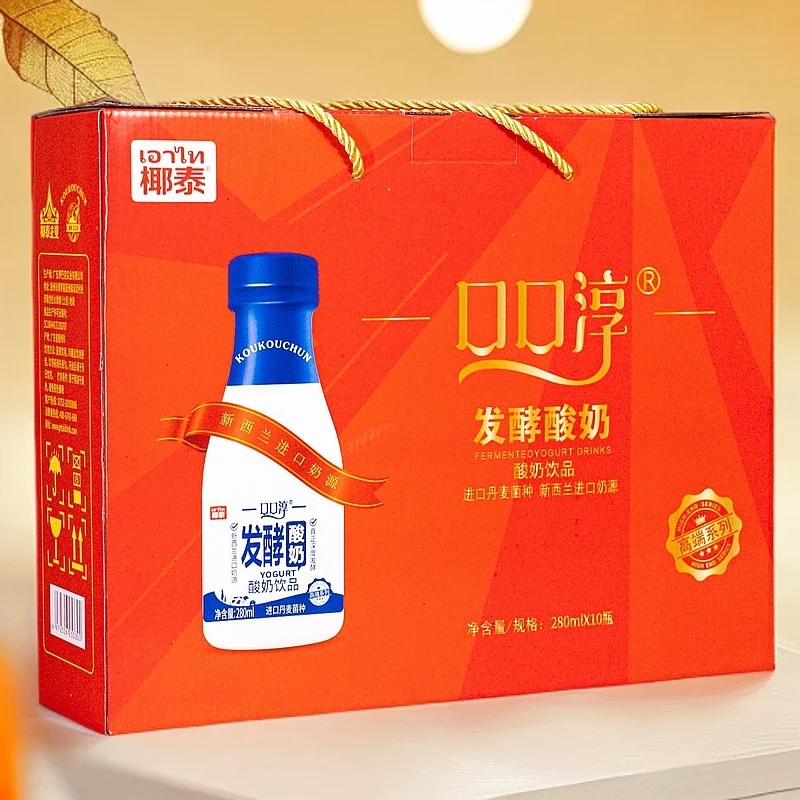 【椰泰】口口淳风味酸奶280ml/10瓶