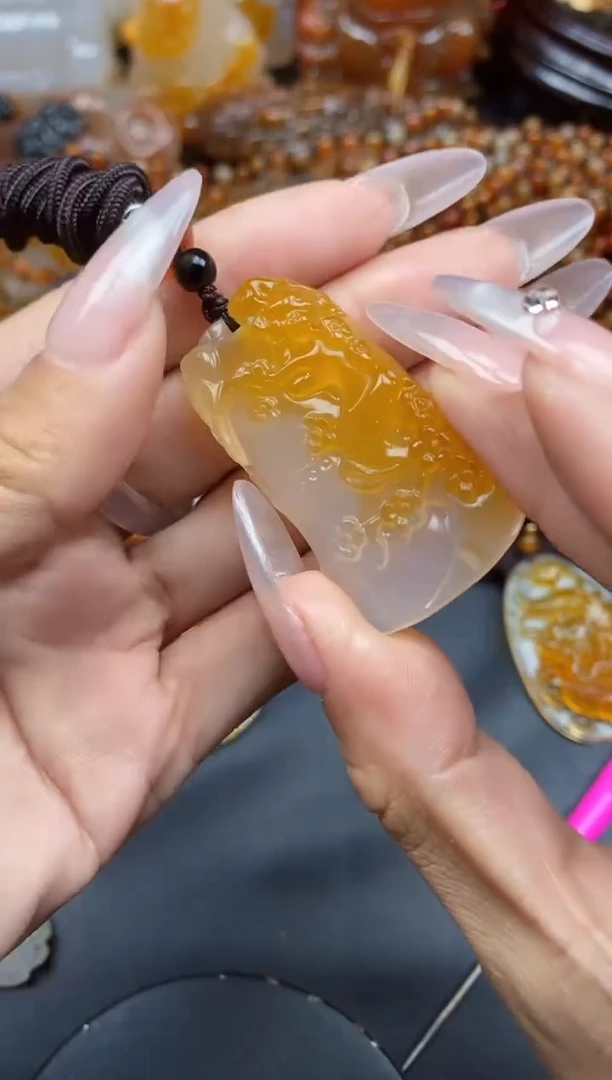 【闪购商品】玛瑙/玉髓颈饰未镶嵌ll