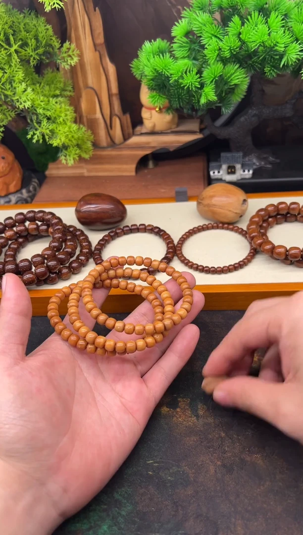 手串龙脊菩提龙脊菩提精工7*8桶珠