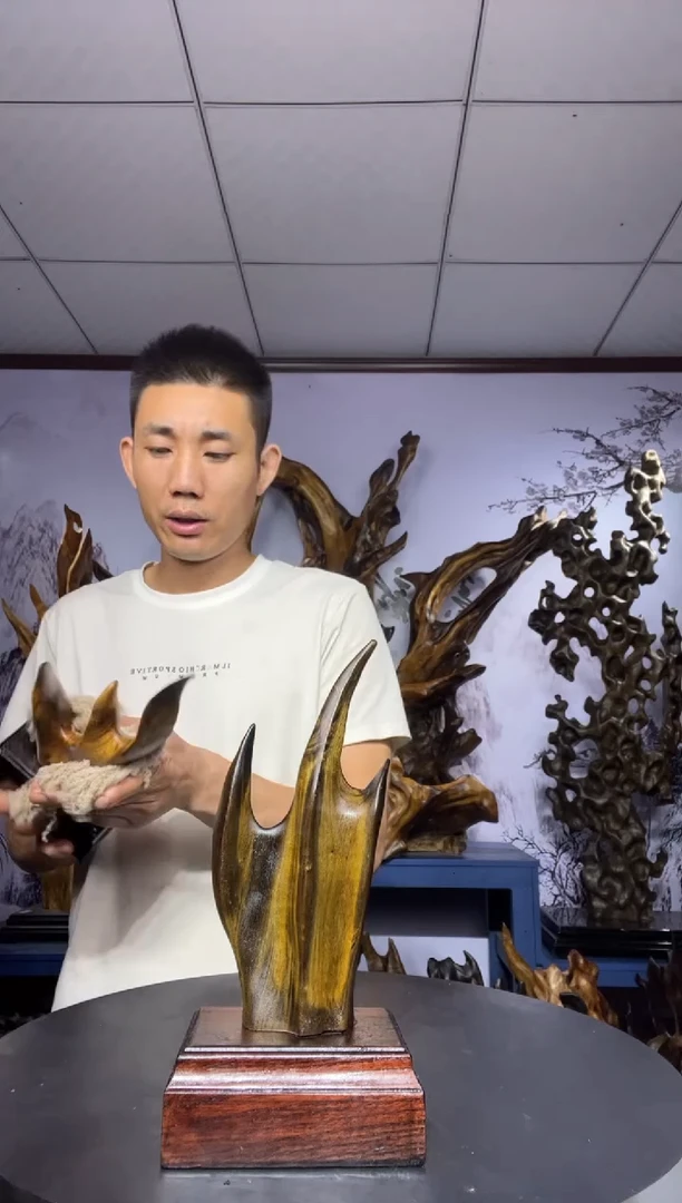 金丝楠青*金丝楠木工艺品摆件