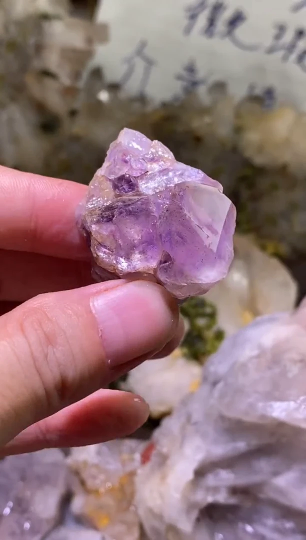 未镶嵌珠宝半成品水晶92号四川超七花园水晶