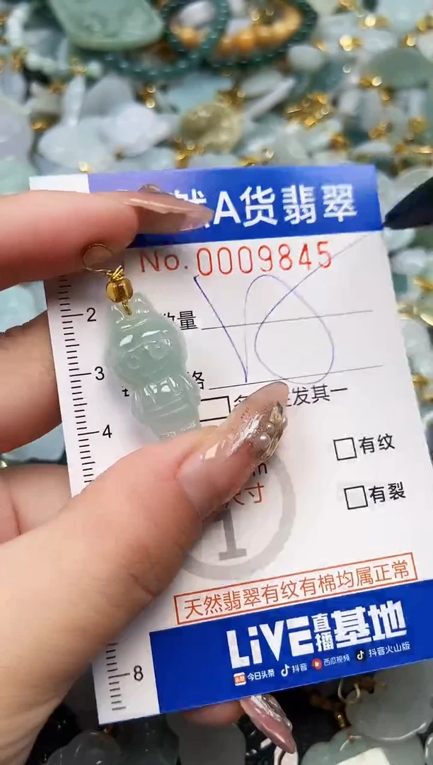 翡翠未镶嵌颈饰天然A货翡翠