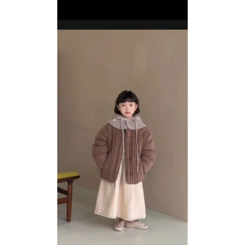 F31-1318-1新款时尚驼色羽绒服