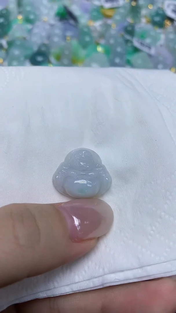 翡翠未镶嵌颈饰天然缅甸翡翠A货