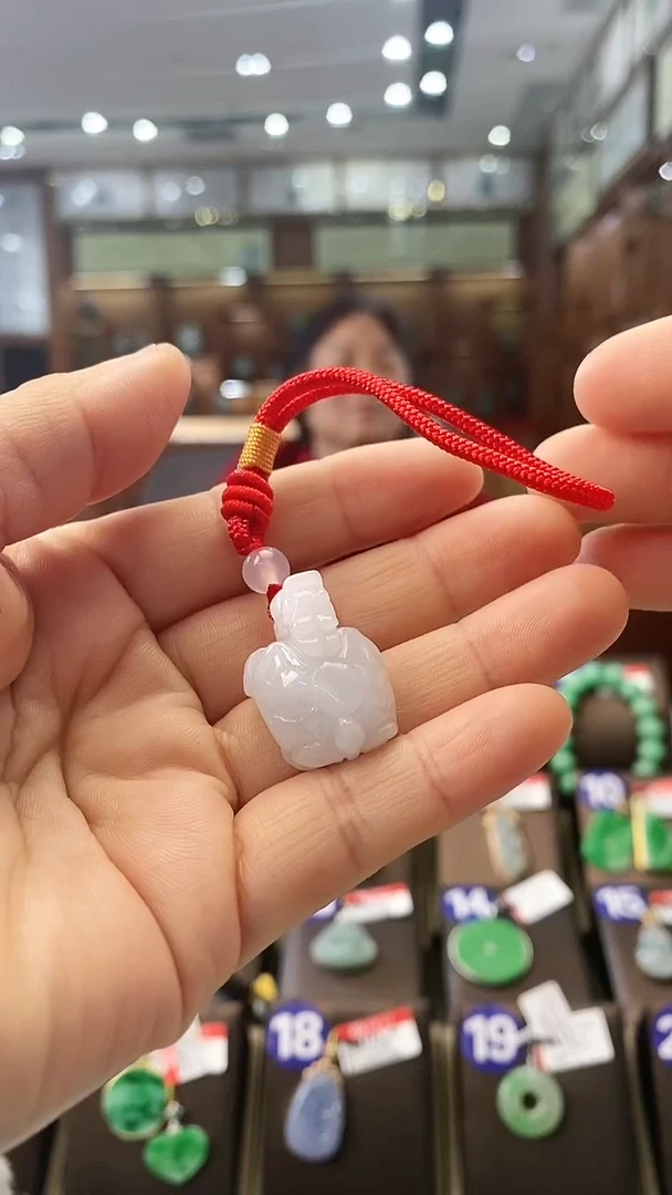 【闪购商品】翡翠颈饰未镶嵌龙龟