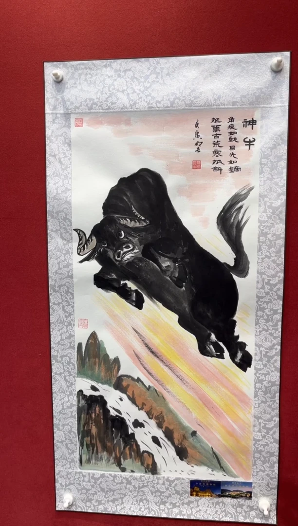 国画老师创作作品 100