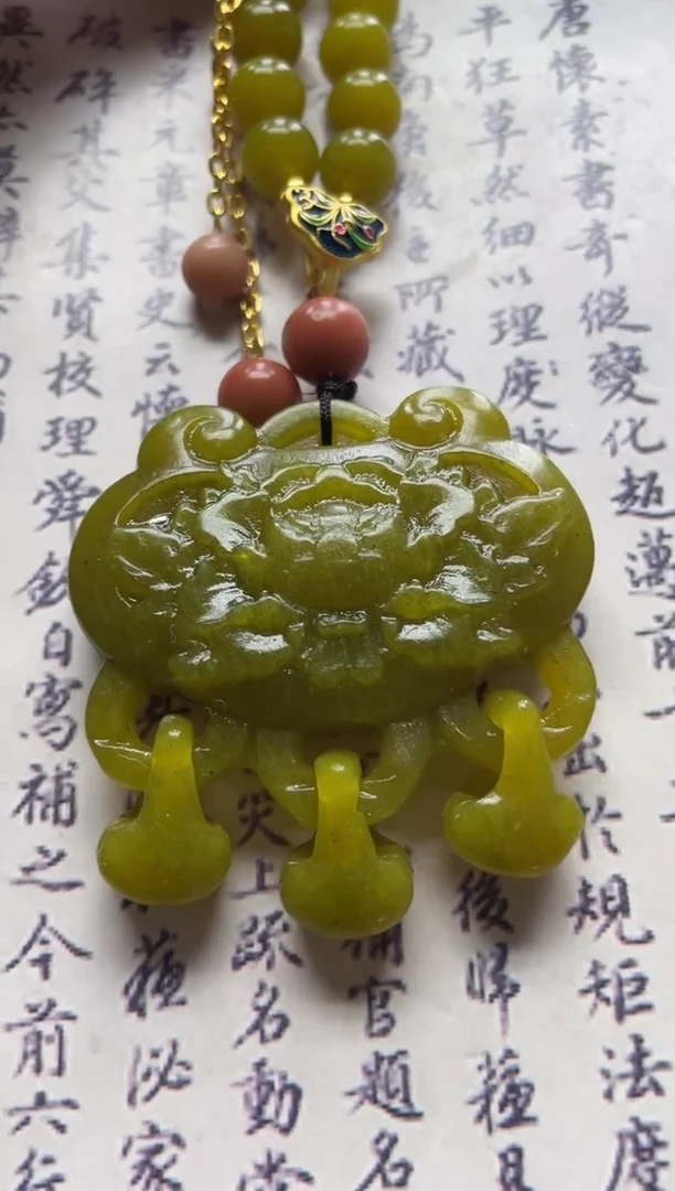 未镶嵌岫玉吊坠·多样性发*货拍一发一