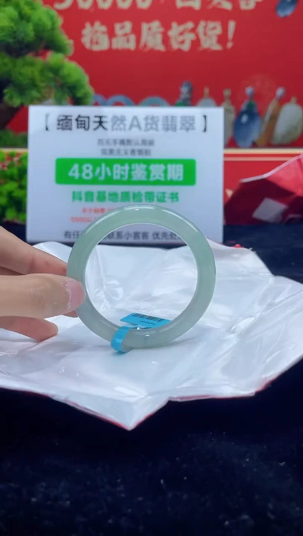 【闪购商品】翡翠手镯未镶嵌手镯13