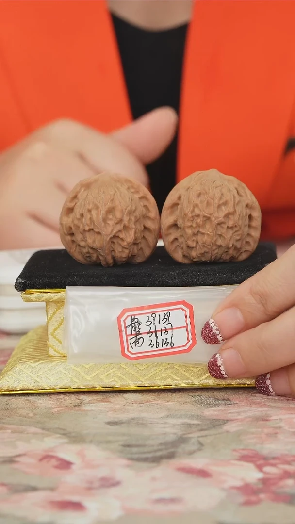 把件文玩核桃非嫁接将军帽