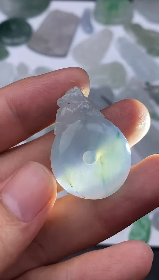 未镶嵌定制翡翠挂件