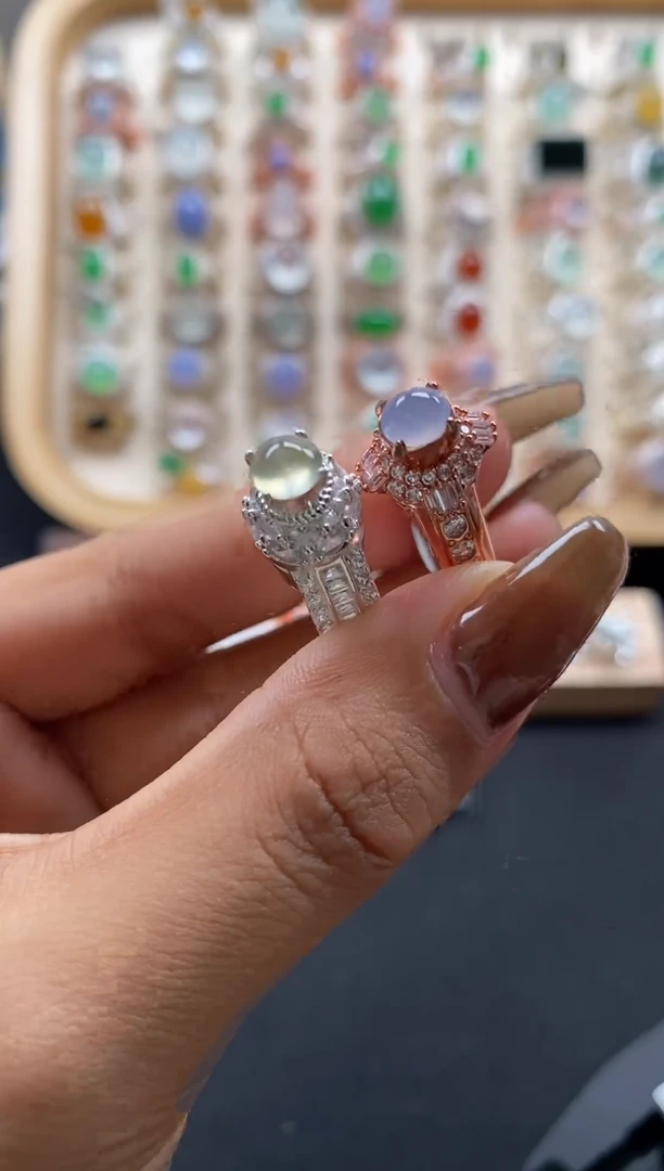 未镶嵌戒指翡翠缅甸天然a货翡翠