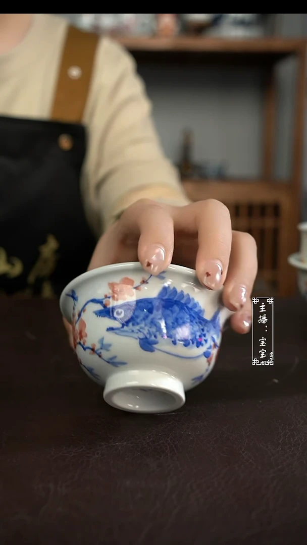 微瑕福利 桃花鳜鱼 大压100c