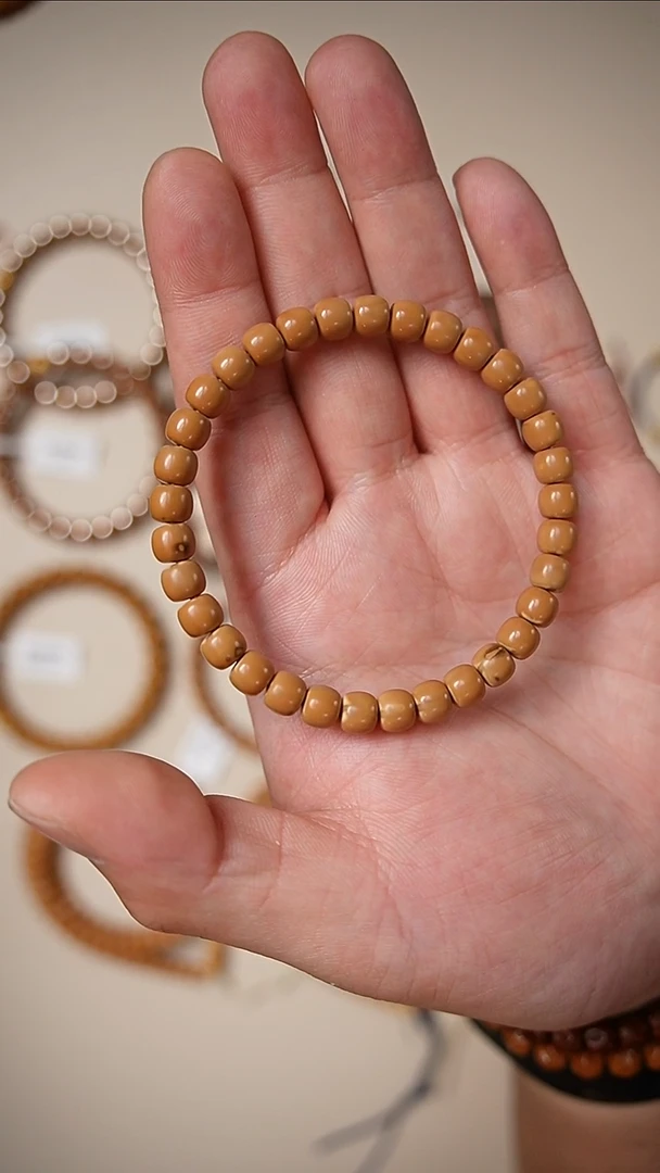 手串橄榄核✨****✨核尖老型花皮单圈无标福利7.1