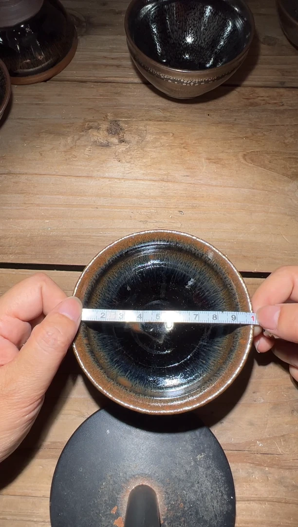 茶盏老木头精品柴烧90