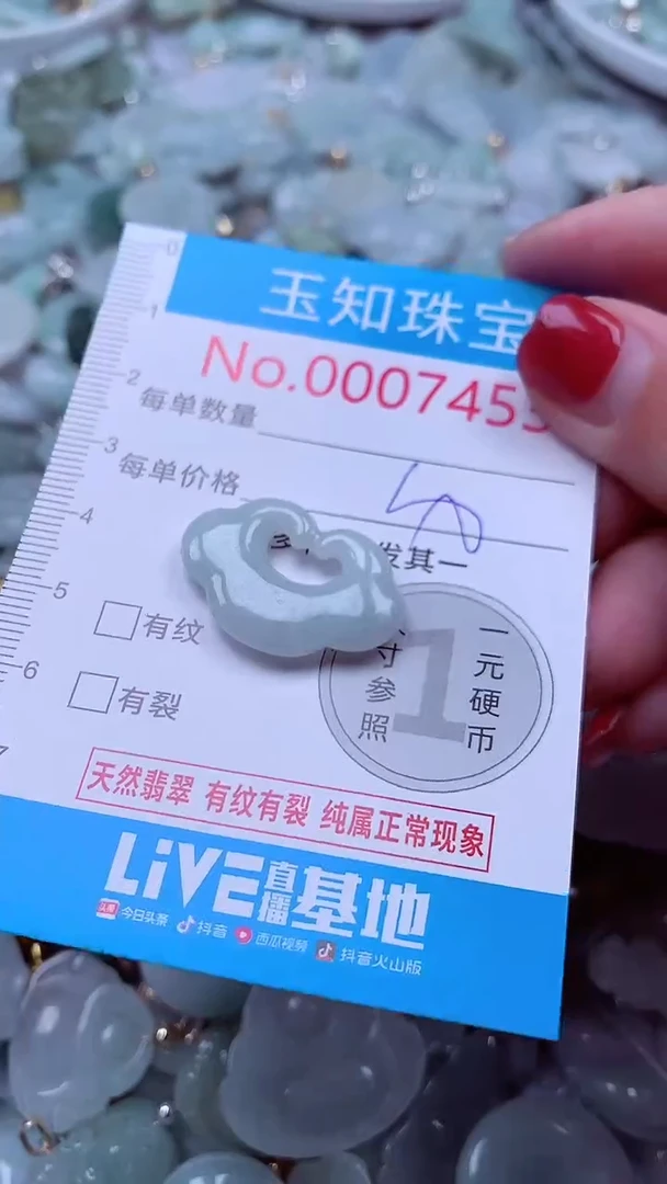 颈饰未镶嵌翡翠7253