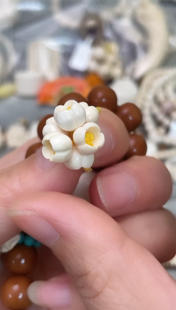 手串/手链/手镯猛犸象牙花团
