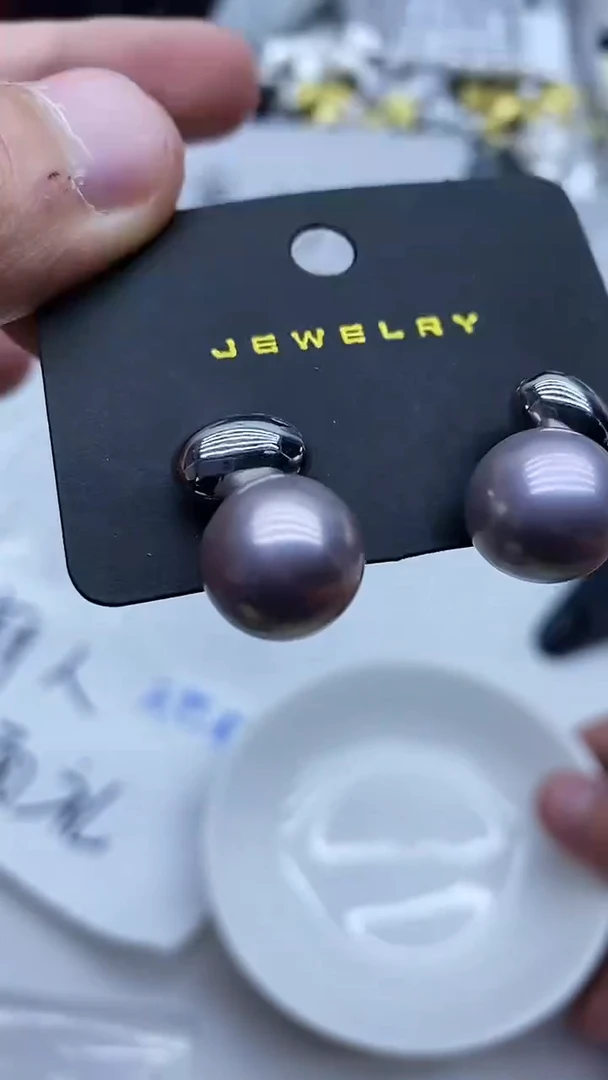 未镶嵌耳饰淡水珍珠多样性发其一