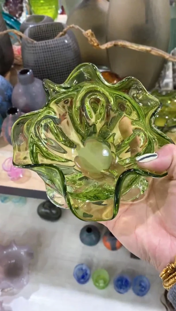 【闪购商品】琉璃慕忆家花瓶小号