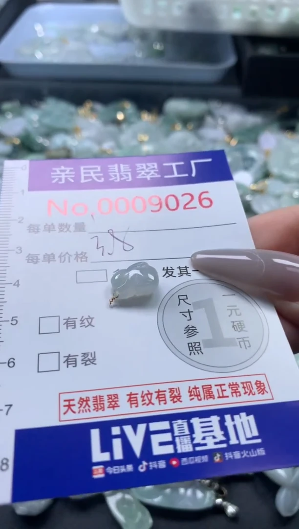 颈饰未镶嵌翡翠9026