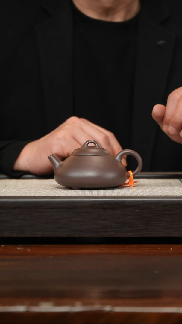 【闪购商品】紫砂茶壶四底乳瓢