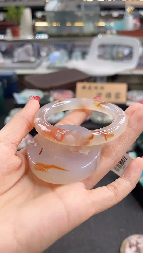 未镶嵌手镯石英质玉52圈口（赠品镯心）6984518