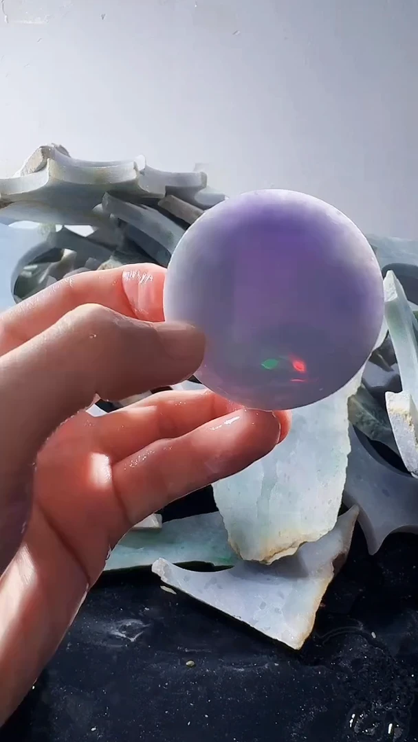 裸石翡翠缅甸翡翠A货文7063