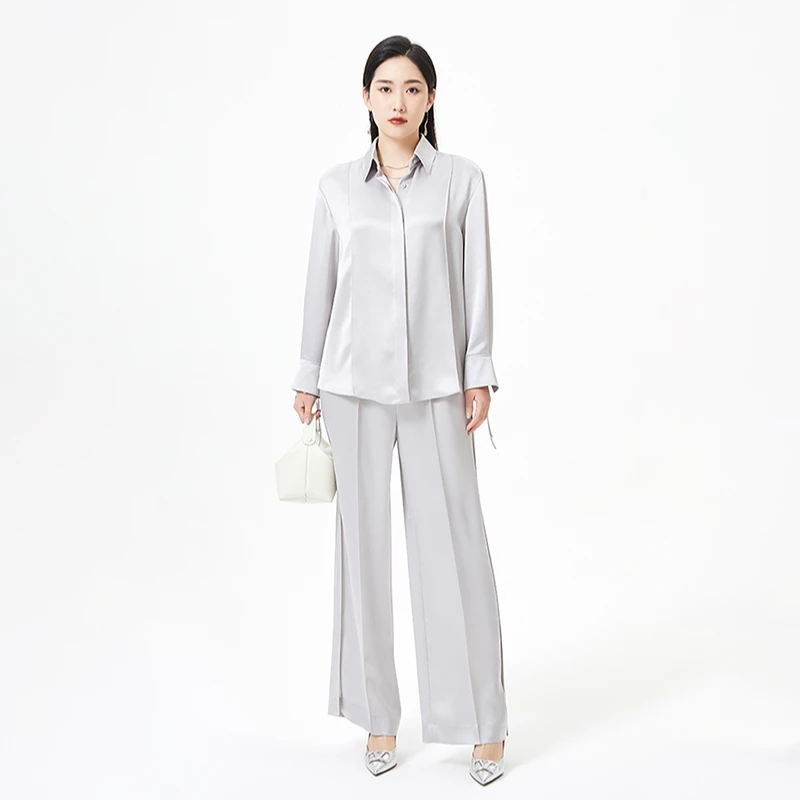 TESSITI｜春季新款通勤百搭垂感长裤轻松舒适休闲裤