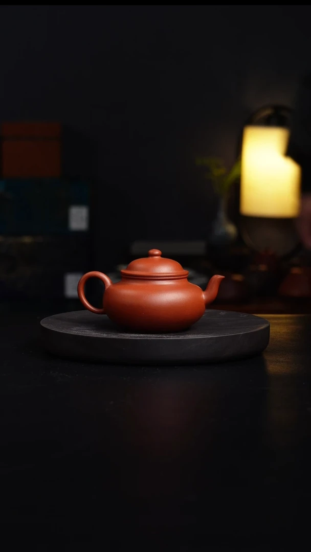 茶壶紫砂有***二紫砂壶  汤婆