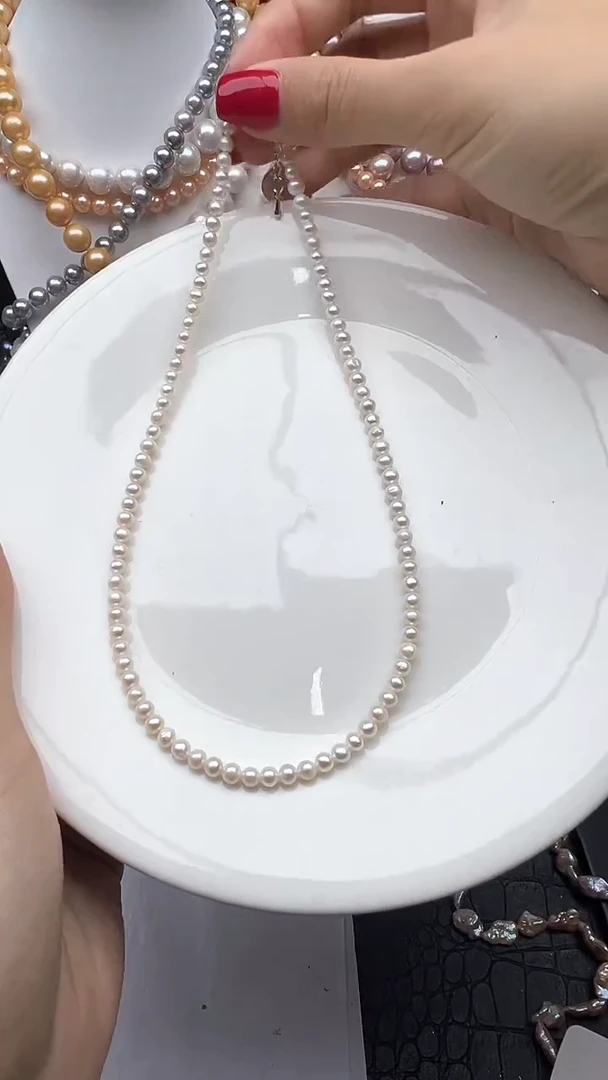 淡水珍珠未镶嵌颈饰1